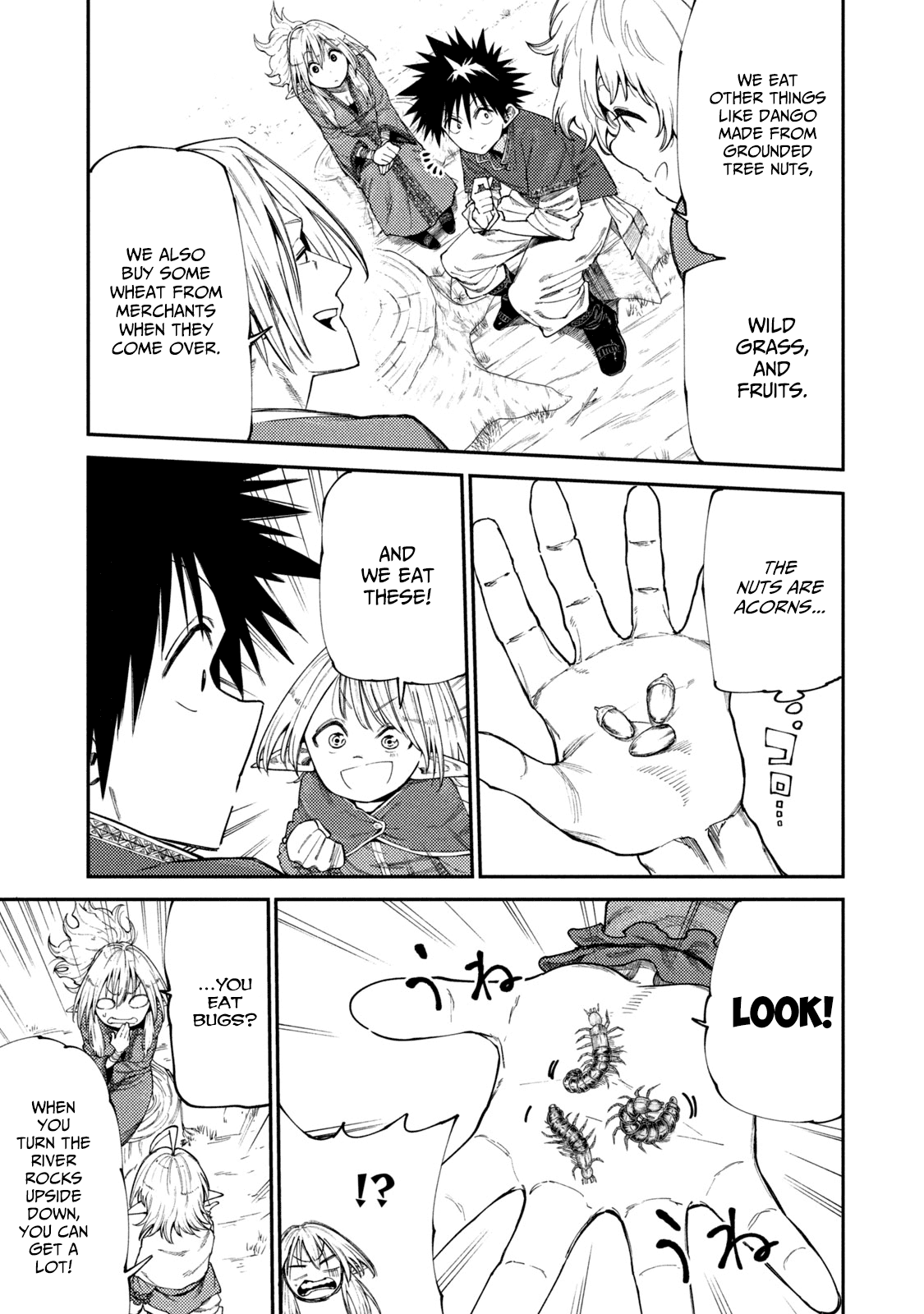 Mazumeshi Elf to Yuboku gurashi Chapter 48 3